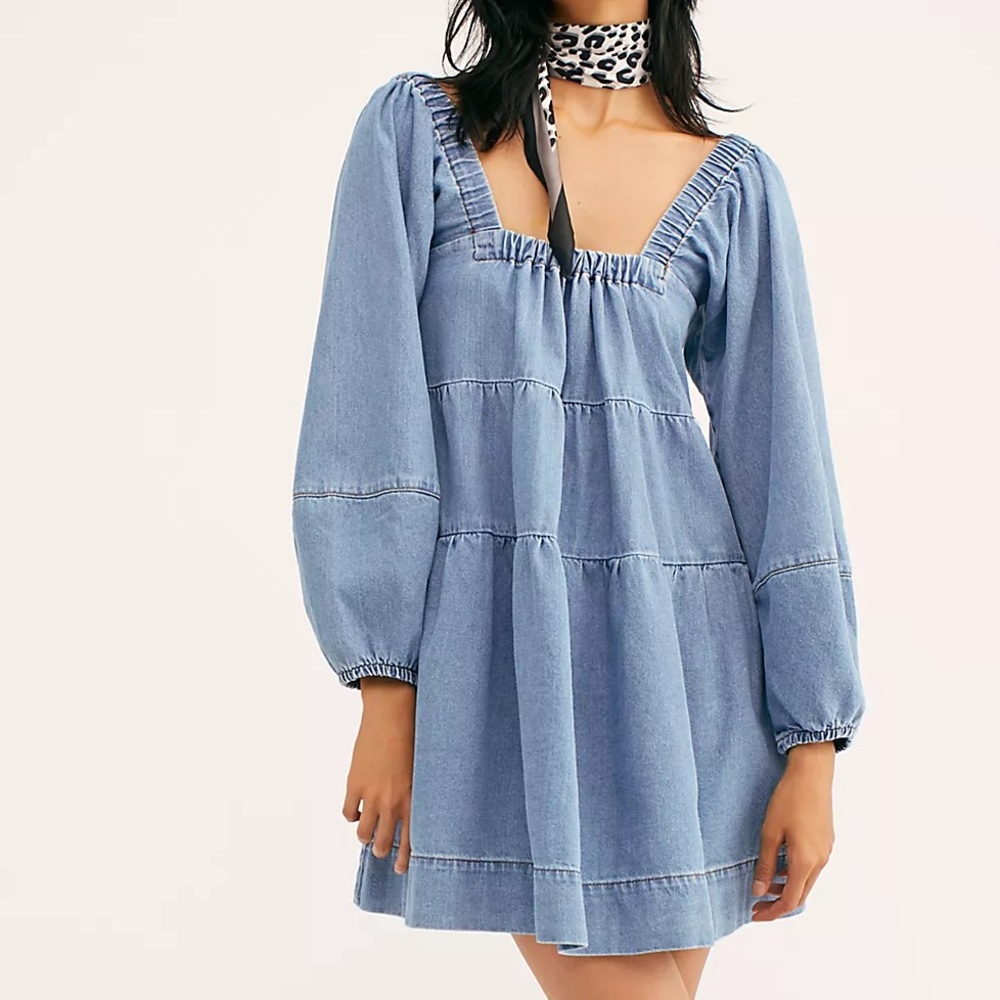 Lou Jean Babydoll Dress Free People
